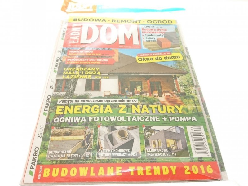 ŁADNY DOM 3-2016 Z DODATKIEM