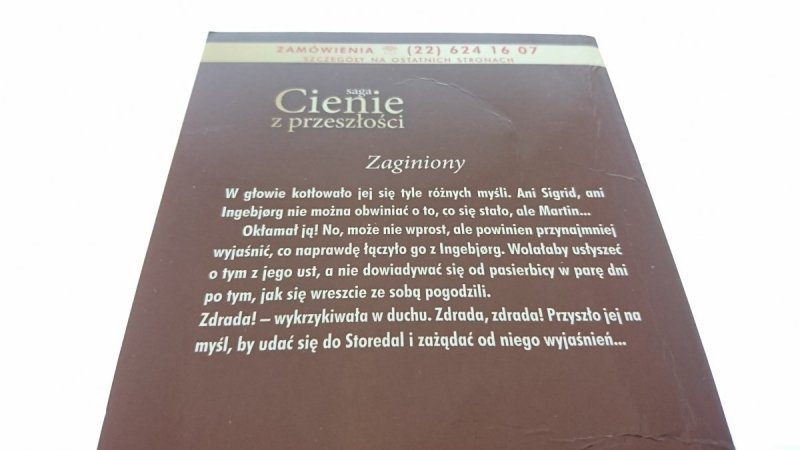 SAGA CIENIE Z PRZESZŁOŚCI TOM 12 ZAGINIONY Thorup