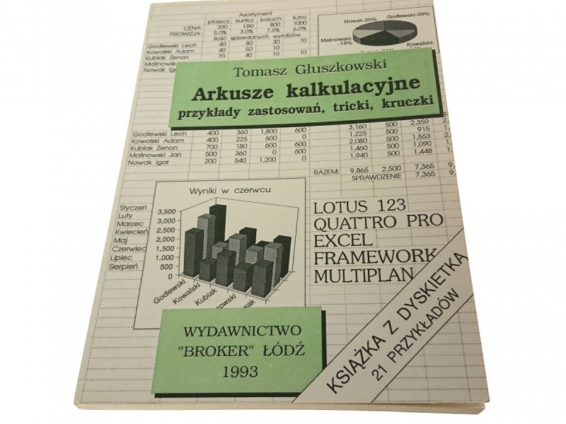 ARKUSZE KALKULACYJNE. PRZYKŁADY ZASTOSOWAŃ...1993