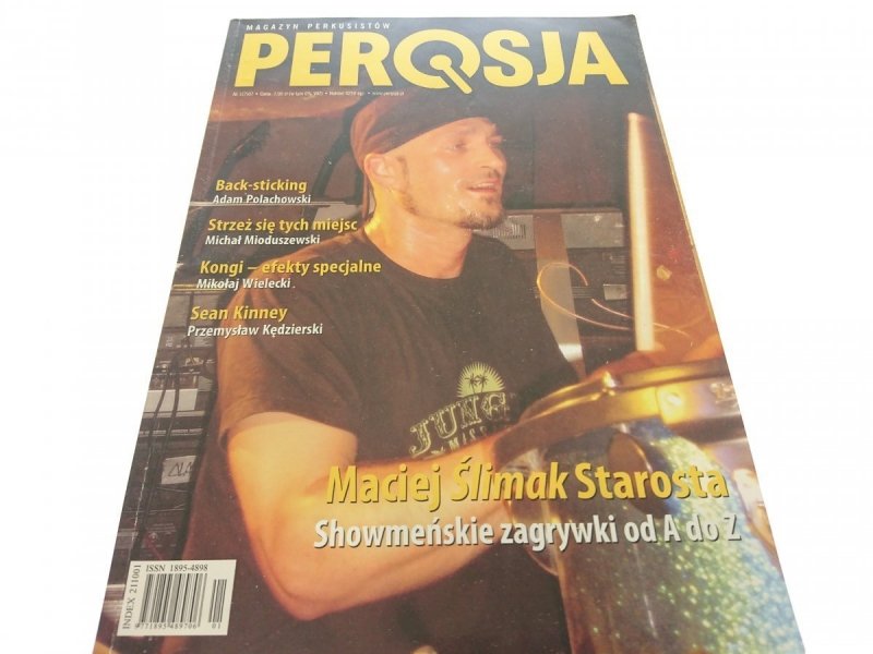 MAGAZYN PERKUSISTÓW. PERQSJA NR 1 7 2007