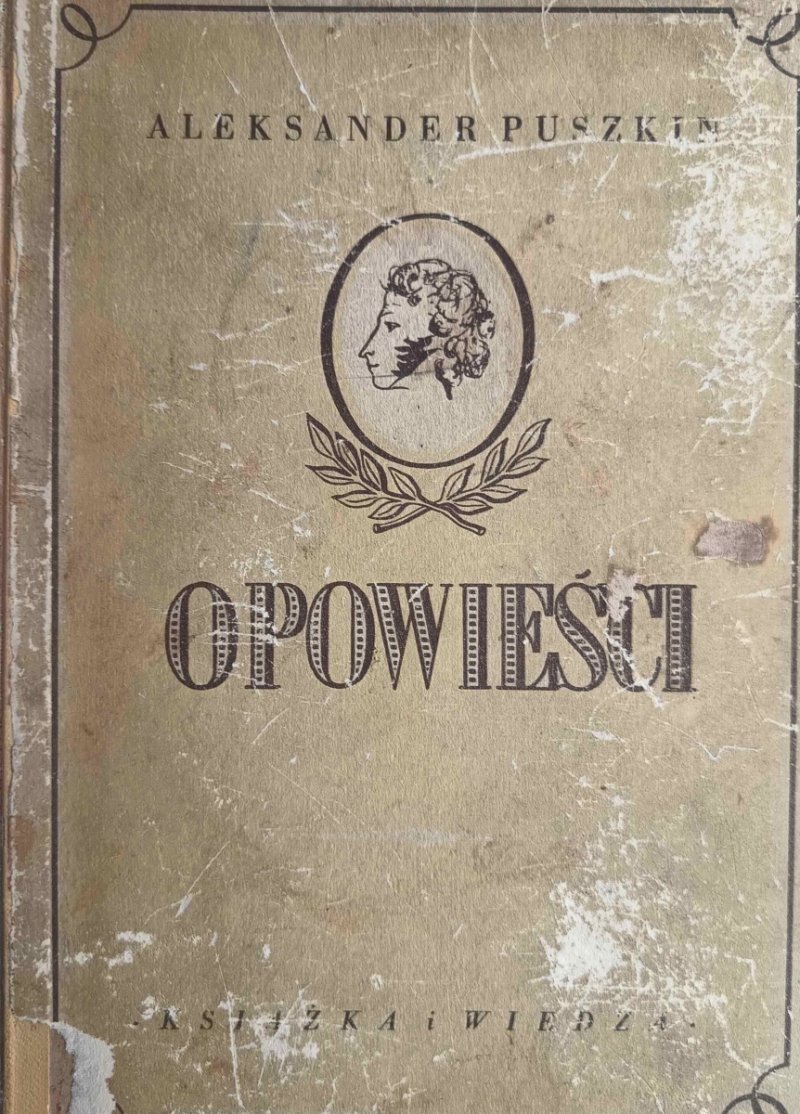OPOWIEŚCI – 1949 R. - Aleksander Puszkin