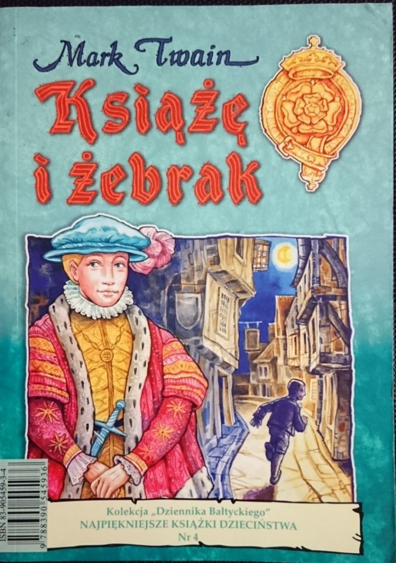 KSIĄŻĘ I ŻEBRAK - Mark Twain 
