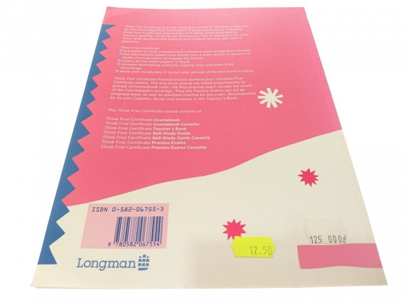 THINK FIRST CERTIFICATE. PRACTICE EXAMS - Nauton