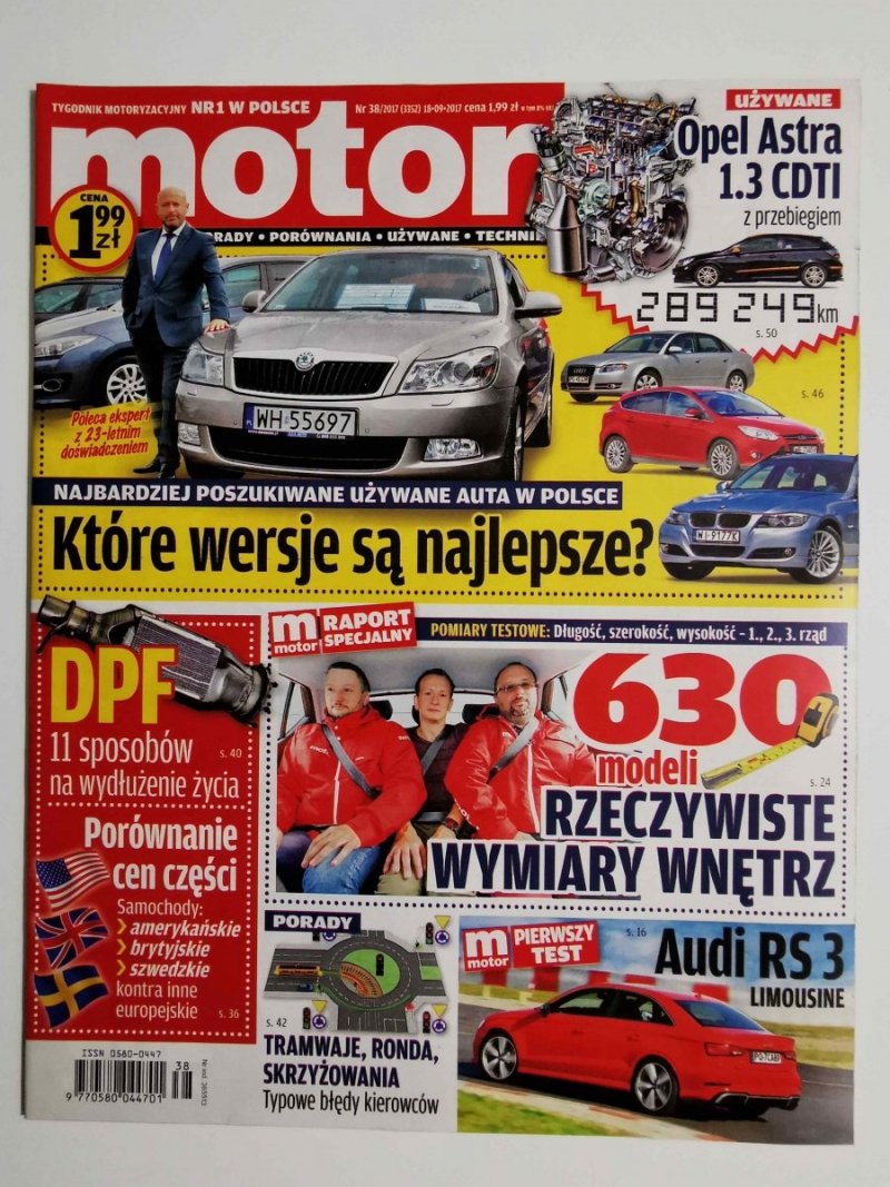 MOTOR NR 38/2017 (3352)