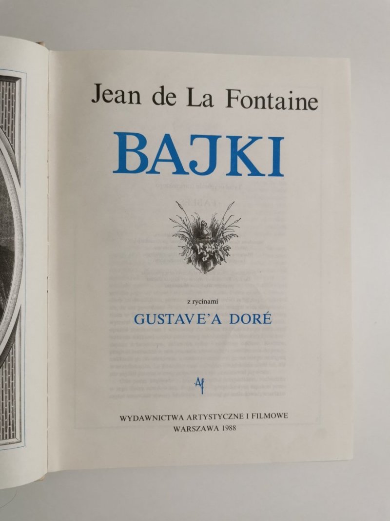 BAJKI - La Fontaine 1988