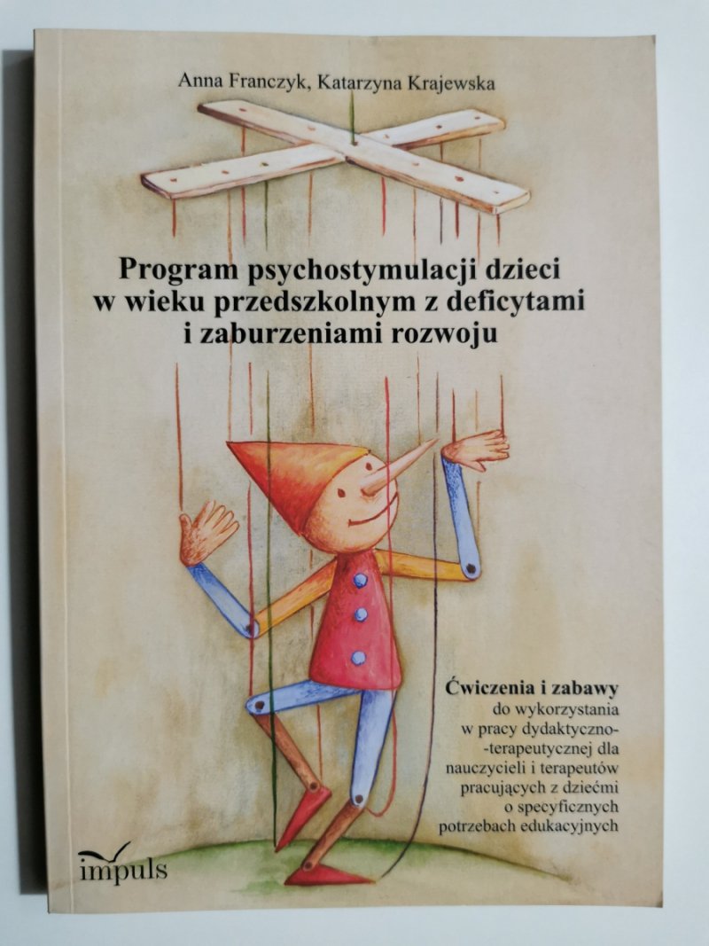PROGRAM PSYCHOSTYMULACJI DZIECI - Anna Franczyk