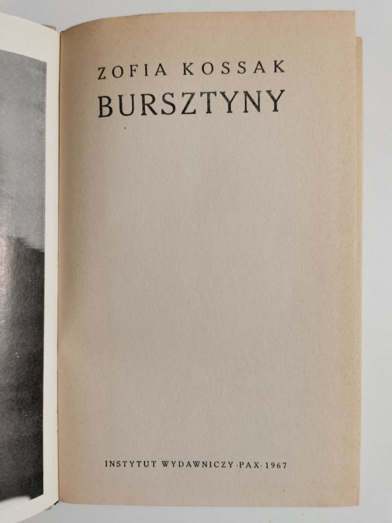 BURSZTYNY - Zofia Kossak 1967