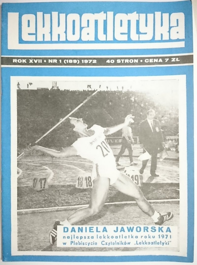 LEKKOATLETYKA NR 1 (189) 1972
