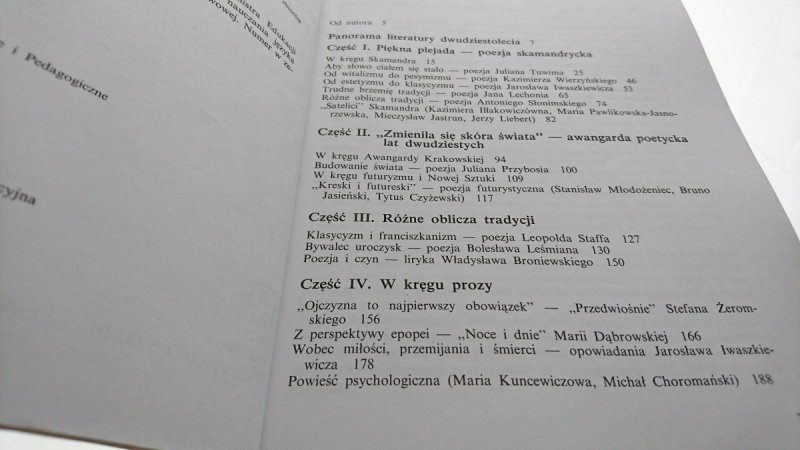 LITERATURA POLSKA DWUDZIESTOLECIA... - Wroczyński