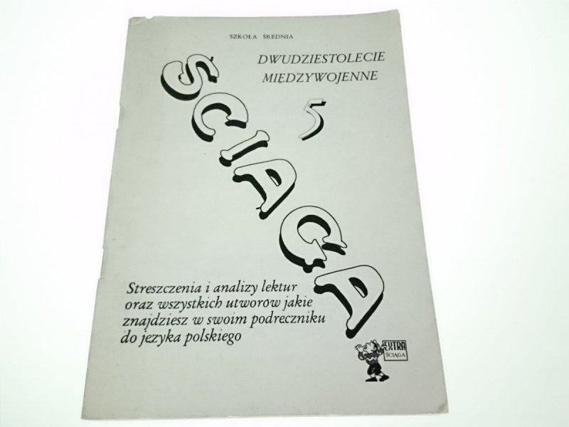ŚCIĄGA 5 DWUDZIESTOLECIE MIĘDZYWOJENNE 1992