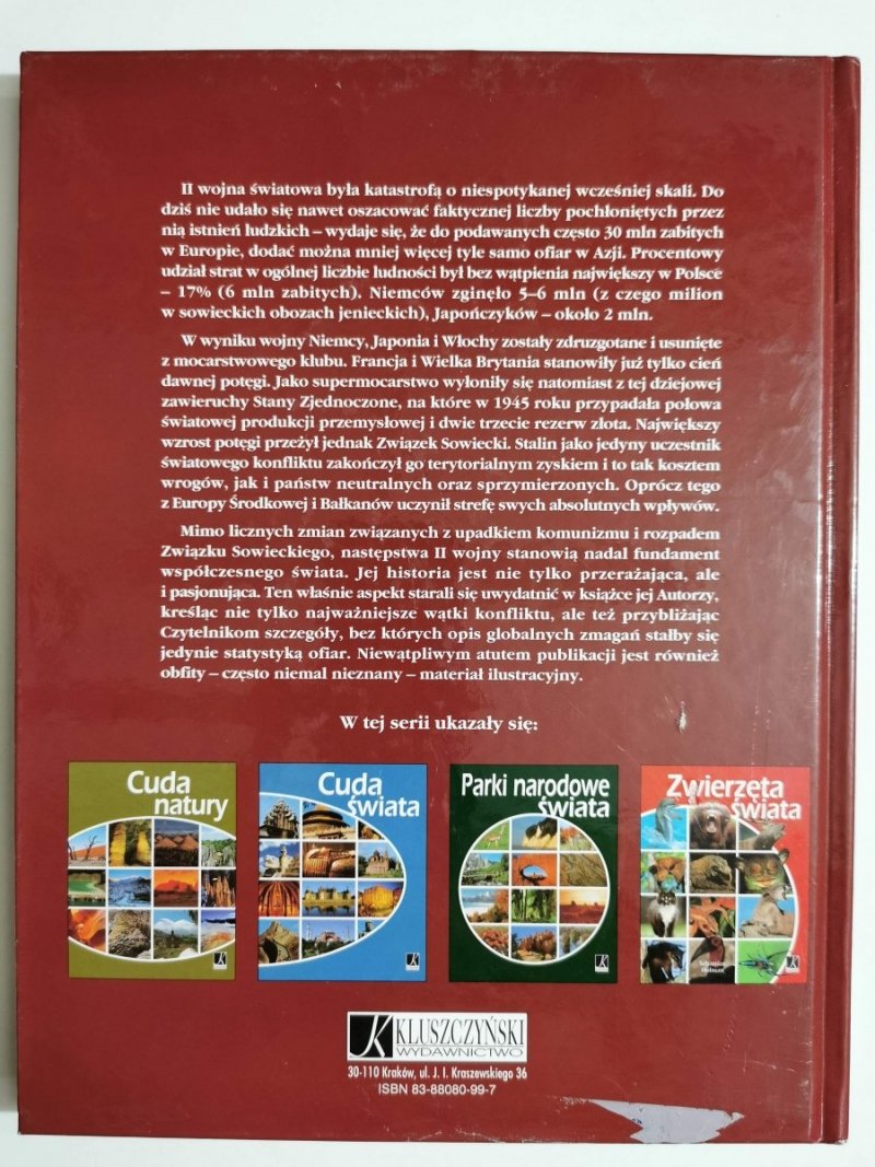 HISTORIA II WOJNY ŚWIATOWEJ - Dariusz Grzybek 