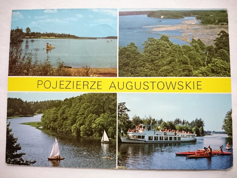 POJEZIERZE AUGUSTOWSKIE. JEZIORO SERWY I INNE FOT. RUSS I INNI