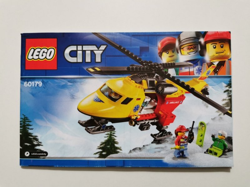 LEGO CITY INSTRUKCJA DO ZESTAWU NR 60179 2018