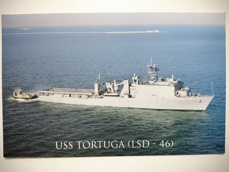 USS TORTUGA LSD-46 DOCK LANDING SHIP