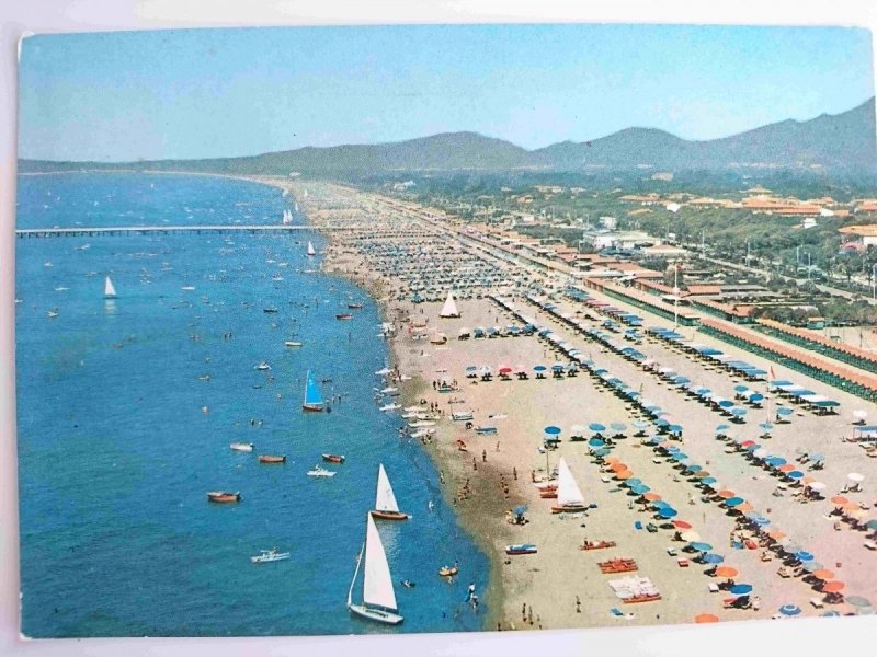 FORTE DEI MARMI. LA SPIAGGIA DALL’AEREO