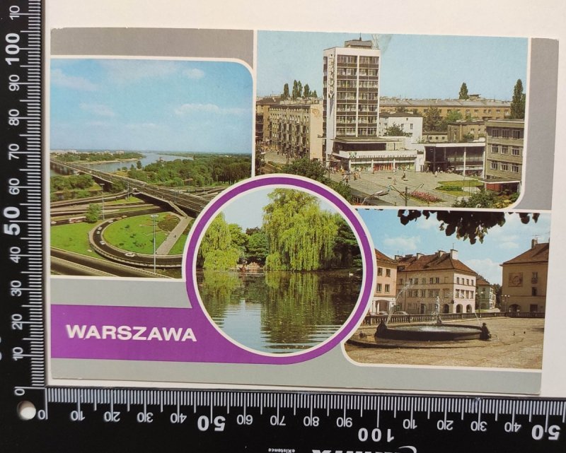WARSZAWA. TRASA ŁAZIENKOWA