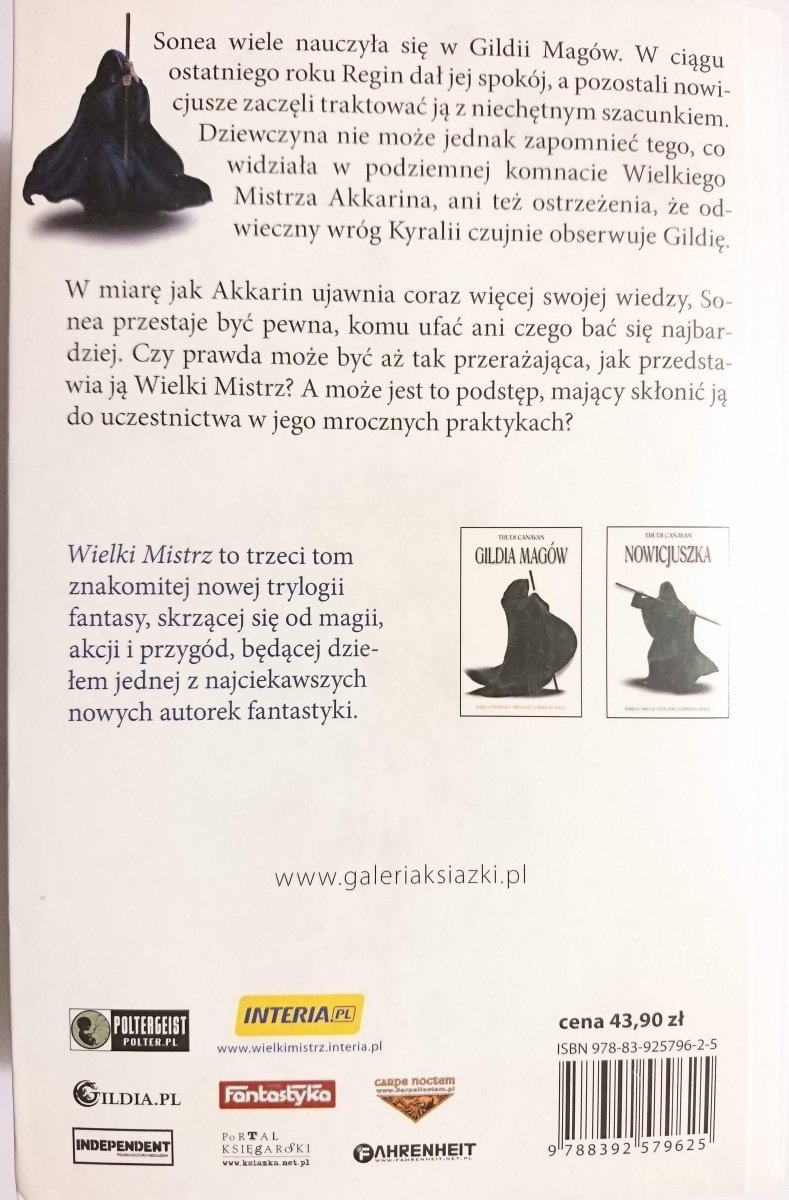 WIELKI MISTRZ - Trudi Canavan 2008