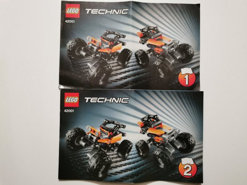 LEGO TECHNIC INSTRUKCJA MODELU 42001 1 I 2 CZ