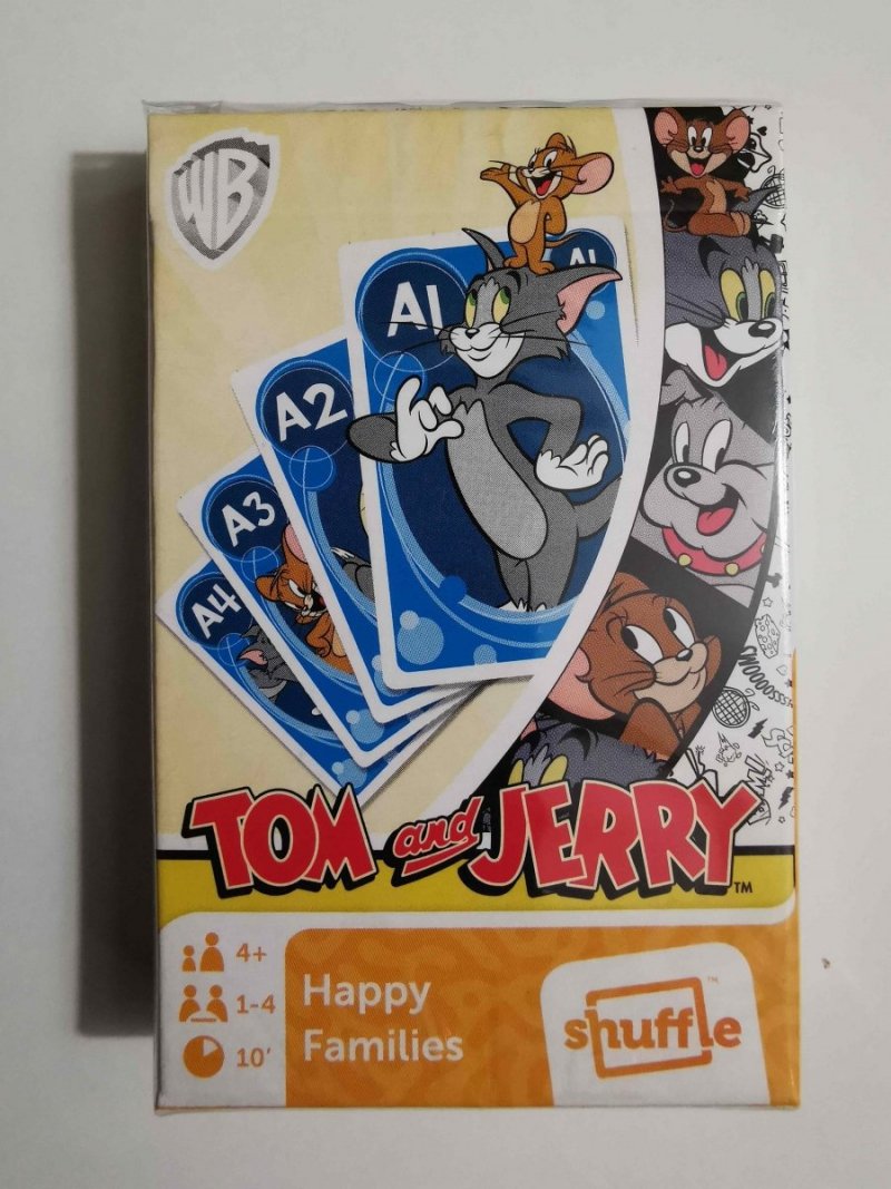 TOM AND JERRY HAPPY FAMILIES. KARTY DO GRY 