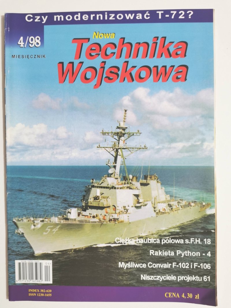 NOWA TECHNIKA WOJSKOWA. 4/98