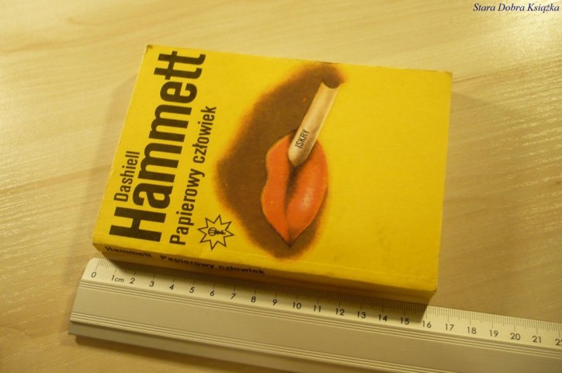 PAPIEROWY CZŁOWIEK - Dashiell Hammett (1988)