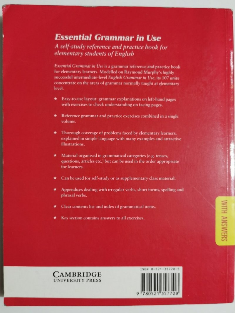 ESSENTIAL GRAMMAR IN USE - Raymond Murphy 