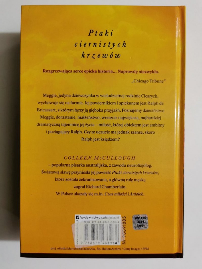 PTAKI CIERNISTYCH KRZEWÓW - Colleen McCullough 