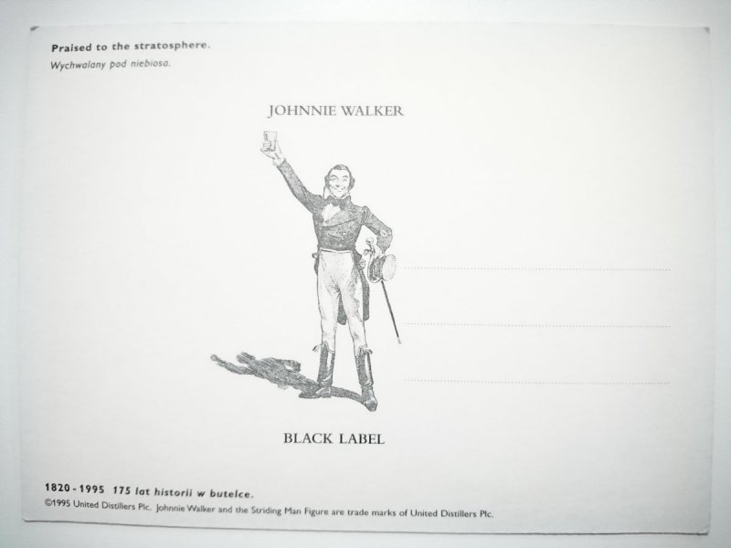 JOHNNIE WALKER. WYCHWALANY POD NIEBIOSA