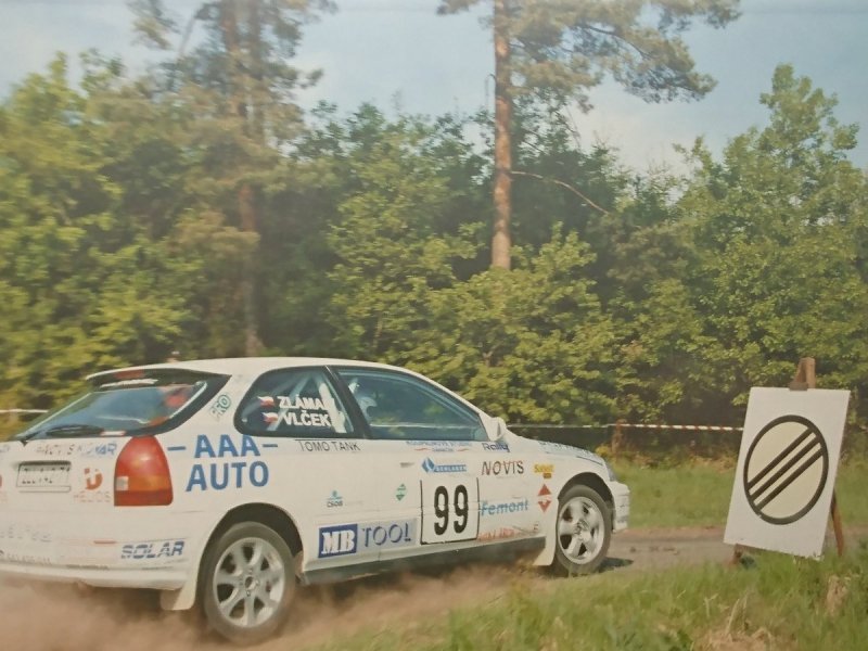 RAJD WRC 2005 ZDJĘCIE NUMER #144 HONDA CIVIC