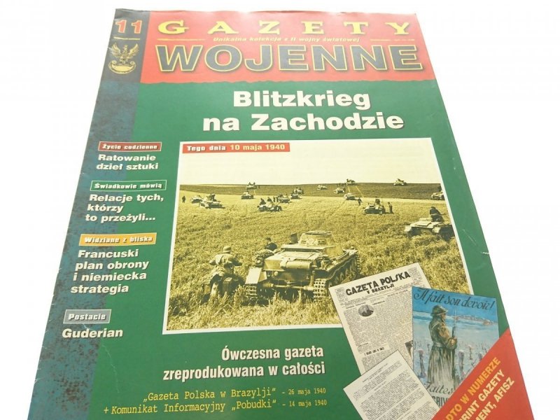 GAZETY WOJENNE 11 BLITZKRIEG NA ZACHODZIE