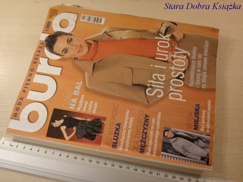 BURDA 1/2002 SIŁA I UROK PROSTOTY