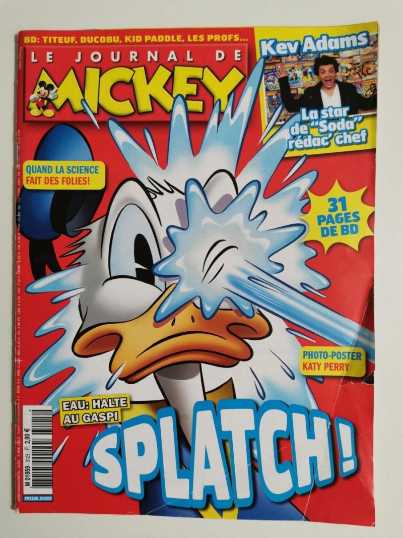 LE JOURNAL DE MICKEY 9 MAI 2012 