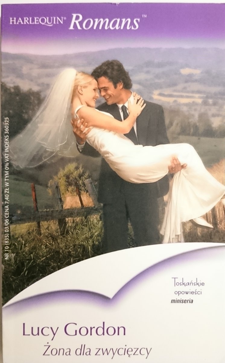 ŻONA DLA ZWYCIĘZCY – Lucy Gordon 2006