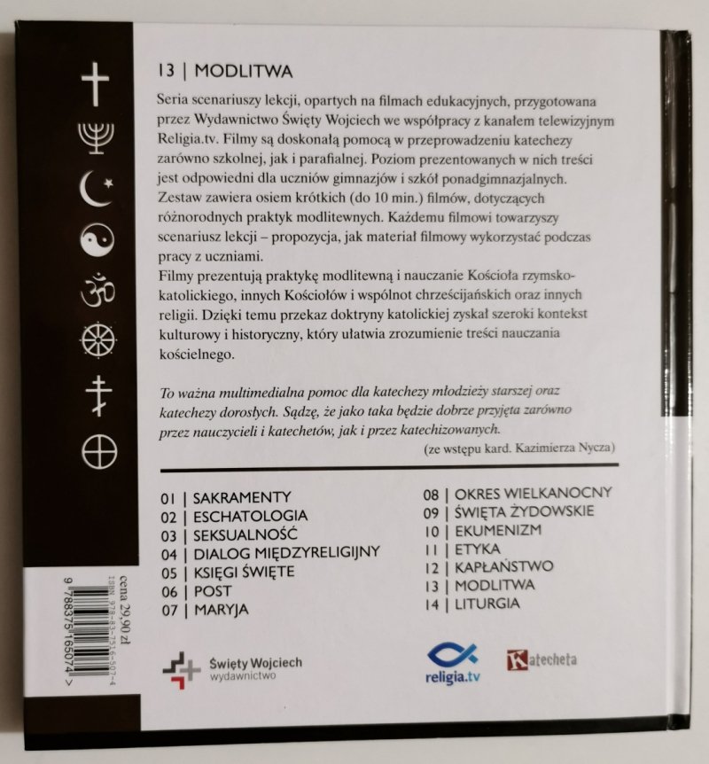 DVD. LEKCJA RELIGII 13. MODLITWA