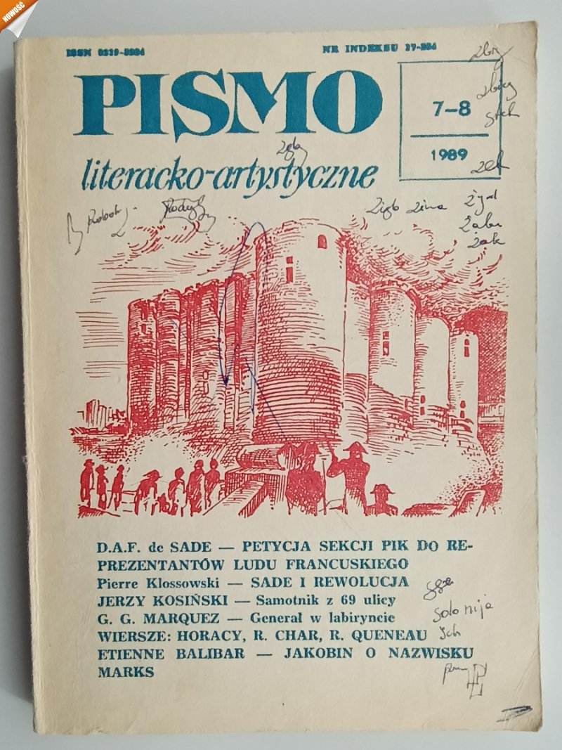 PISMO LITERACKO-ARTYSTYCZNE