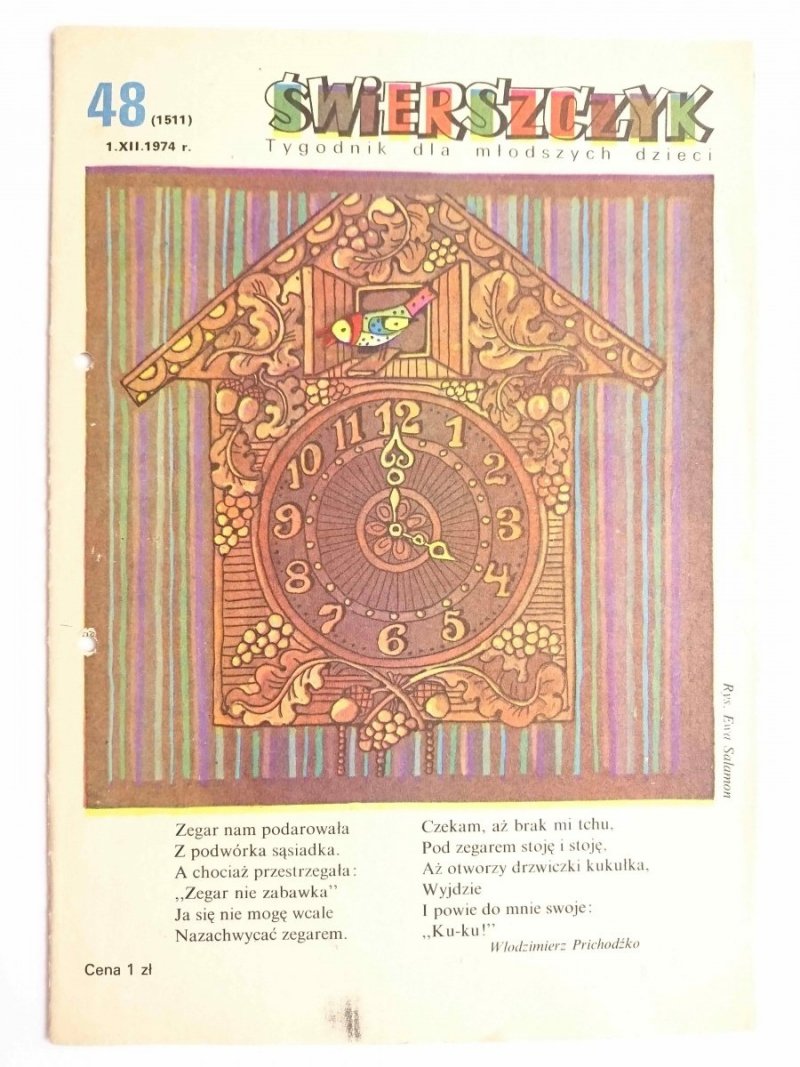 ŚWIERSZCZYK 48 (1511) – 1.XII.1974