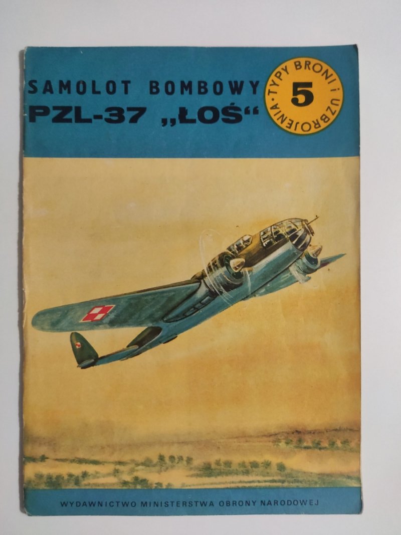 SAMOLOT BOMBOWY PZL-37 ,,ŁOŚ” - Jerzy Domański