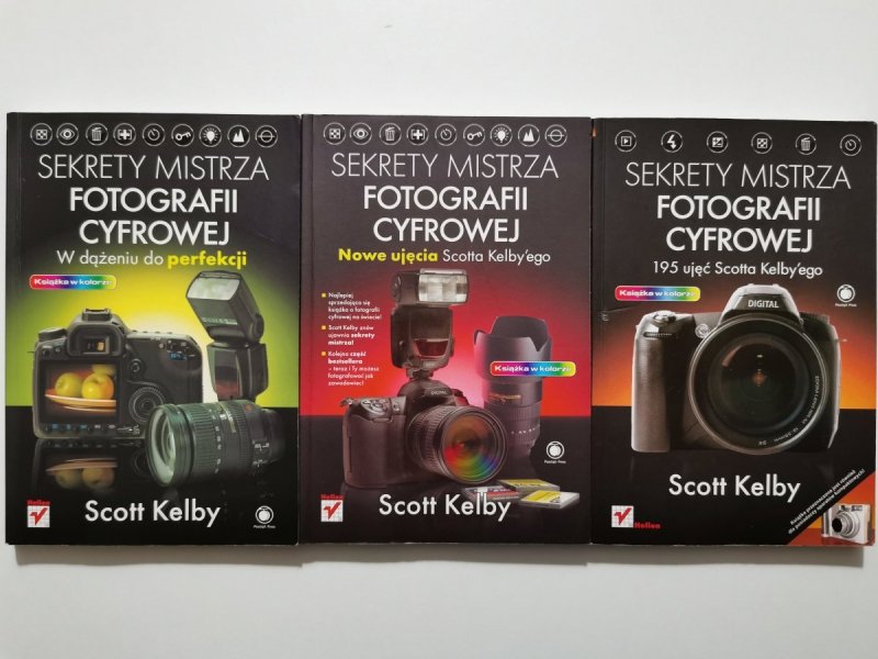 SEKRETY MISTRZA FOTOGRAFII CYFROWEJ 3 części - Scott Kelby