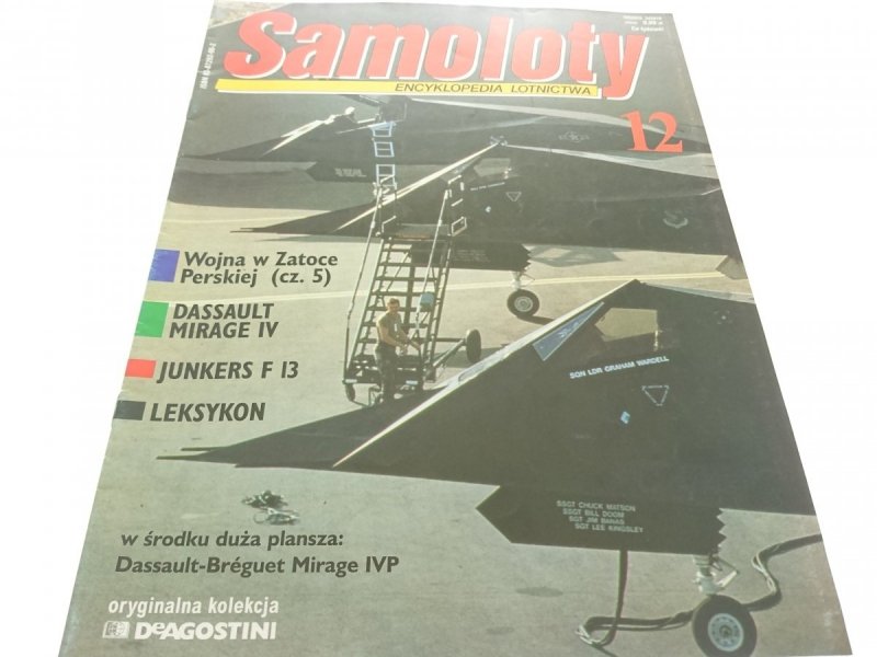 SAMOLOTY. ENCYKLOPEDIA LOTNICTWA 12 (1998)