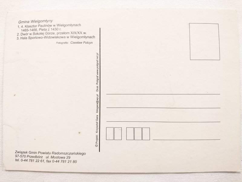 GMINA WIELGOMŁYNY. 4. KLASZTOR PAULINÓW W WIELGOMŁYNACH FOT. CZESŁAW POLCYN