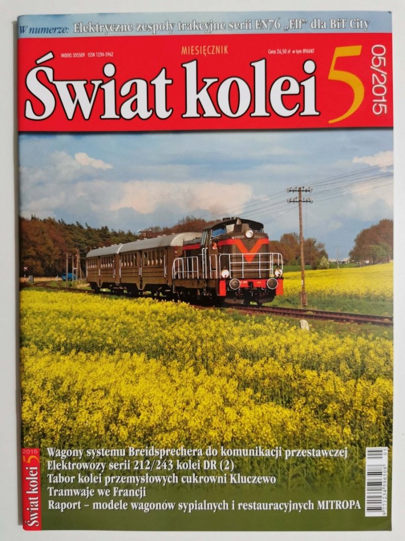 Miesięcznik. Świat kolei 05/2015