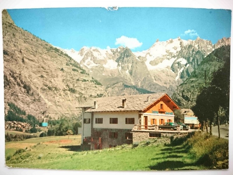 COURMAYEUR M. 1224 – STAZIONE DELLA FUNIVIA DEL CHECROUIT
