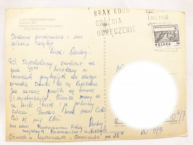 GÓRY ŚWIĘTOKRZYSKIE. JASKINIA RAJ FOT. P. KRASSOWSKI