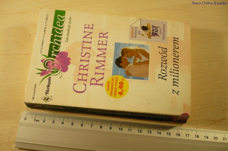 ROZWÓD Z MILIONEREM - Christine Rimmer (2001)