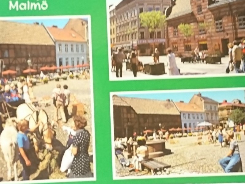 HALSNING FRAN MALMO. LILLA TORG OCH SODERGATAN