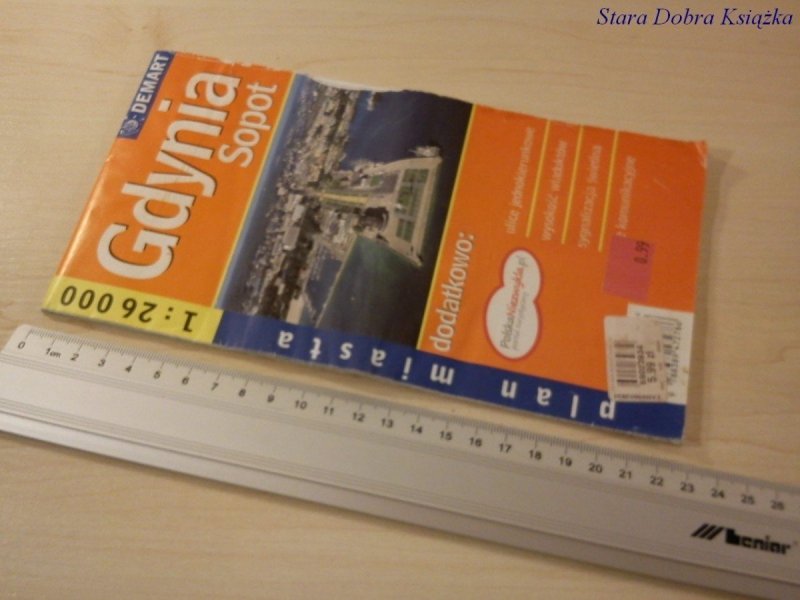 GDYNIA SOPOT 2010/2011 PLAN MIASTA 1 : 26 000