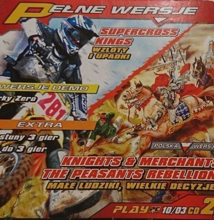 PLAY CD 10/03 CD 2/2 SUPERCROSS KINGS. WZLOTY
