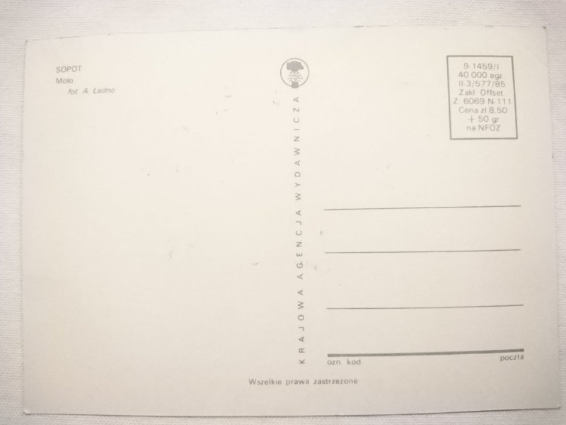 SOPOT. MOLO FOT. A. ŁADNO