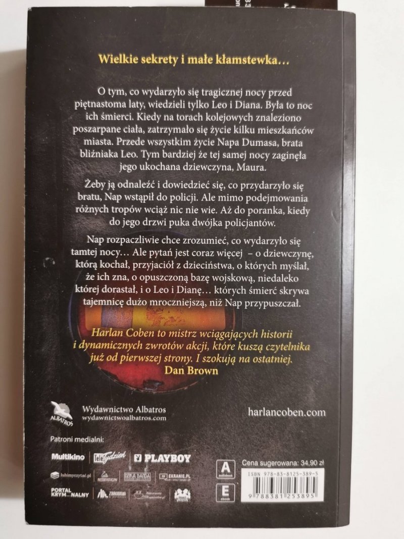 NIE ODPUSZCZAJ - Harlan Coben 