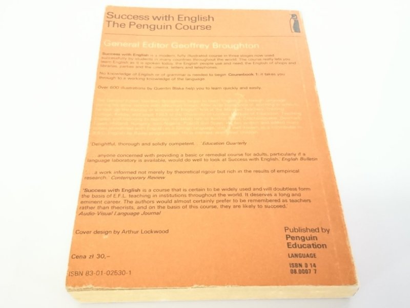 SUCCESS WITH ENGLISH THE PENGUIN COURSE COURSEBOOK 1